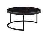 B038 Round Nesting Coffee Table Set