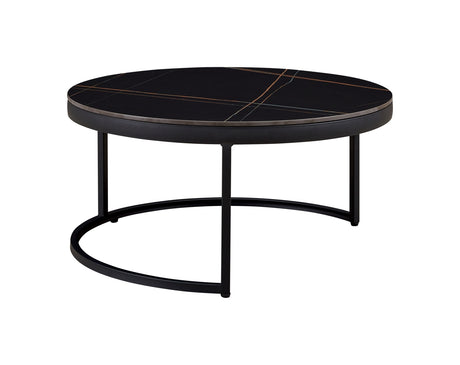 B038 Round Nesting Coffee Table Set