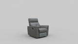8501 Italian Leather Reclining Sofa, Loveseat & Chair
