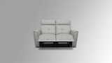 8501 Italian Leather Reclining Sofa, Loveseat & Chair