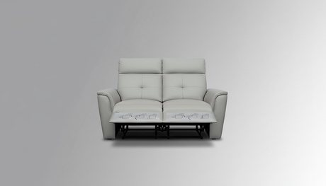8501 Italian Leather Reclining Sofa, Loveseat & Chair