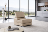 2119 Modular Leather Sectional with Adjustable Headrests