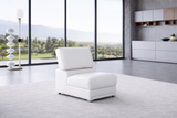 2119 Modular Leather Sectional with Adjustable Headrests