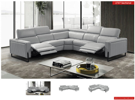 2787 Power Reclining Sectional