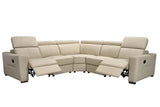 6021 Reclining Leather Sectional & Armchair