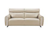 6053 Modern Leather Sofa, Loveseat & Chair