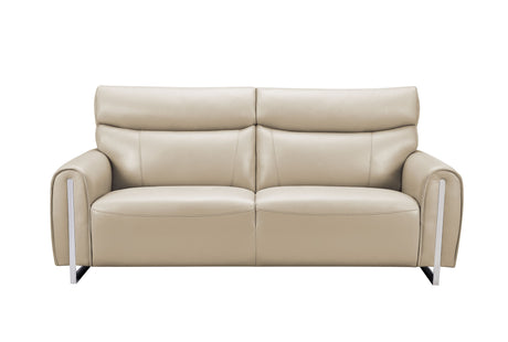 6053 Modern Leather Sofa, Loveseat & Chair