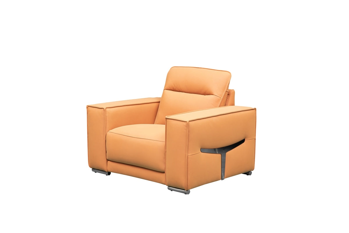 GM530 Leather Sofa & Armchair Set by Klaussner