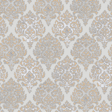Galerie Lustre Modern Damask Wallpaper