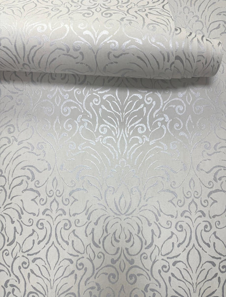 Galerie Metallic FX 2 Damask Wallpaper
