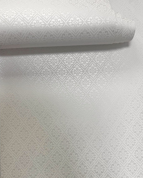Galerie Metallic FX 2 Diamond Damask Wallpaper