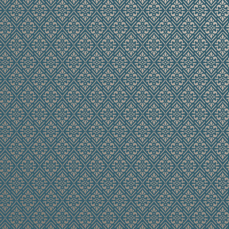 Galerie Metallic FX 2 Diamond Damask Wallpaper