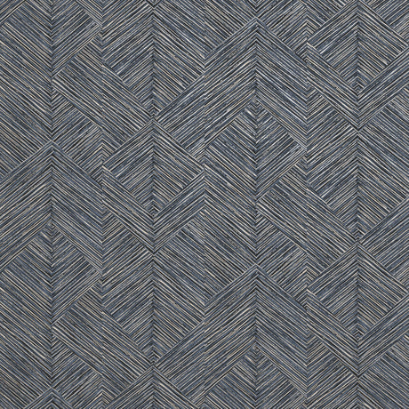 Galerie Metallic FX 2 Stripe Geometric Wallpaper