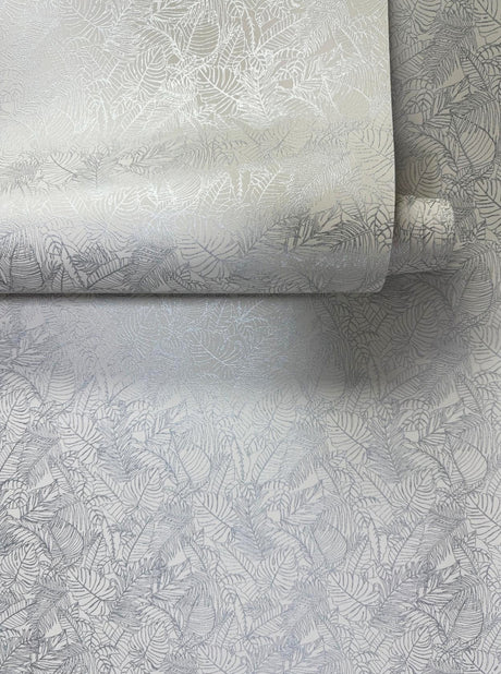 Galerie Metallic FX 2 Shimmer Leaf Wallpaper