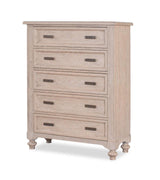 Marina Rich Wood Finish Sleigh Bedroom Set with Storage Pieces