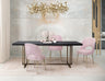 Swell Light Grey Velvet Chair