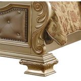Grand Traditional Miranda Ornate Gold Finished Master Bedroom Set