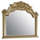 Grand Traditional Miranda Ornate Gold Finished Master Bedroom Set