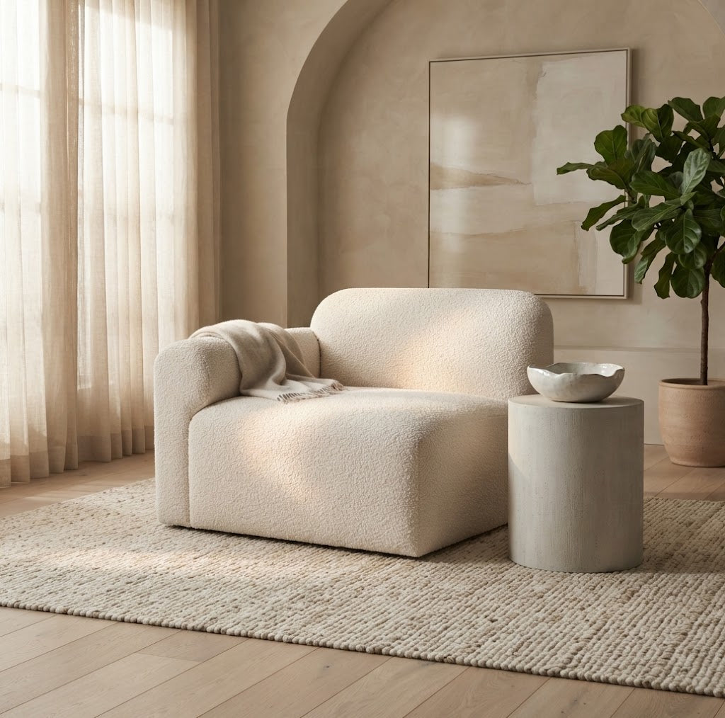 Gorge Performance Fabric Modular Corner Chair - Contemporary Deep Seating