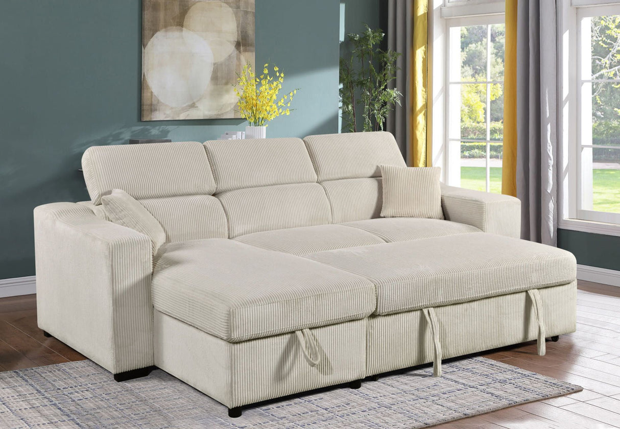 Modern living room setting featuring the Deyana velvet sectional