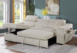 Deyana velvet sectional sofa with modular chaise in gray performance upholstery