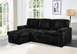 L-shaped corner seating arrangement for contemporary living rooms