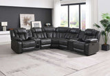 FOAK brand Ruiz sectional in leather