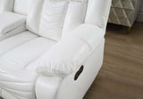 View of the cup holder and armrest storage