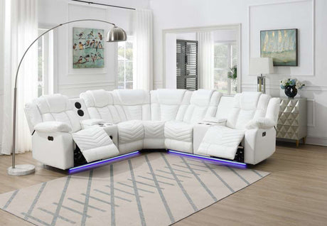 Ergonomic backrest design on black reclining sofa