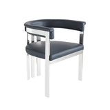 Avon Silver Dining Chair