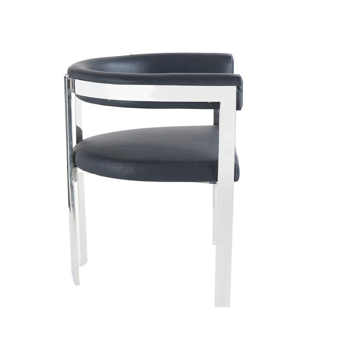 Avon Silver Dining Chair
