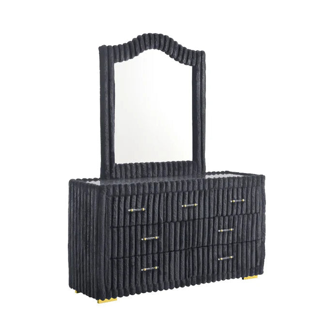 Sandy 5-Piece Upholstered Modern Bedroom Set