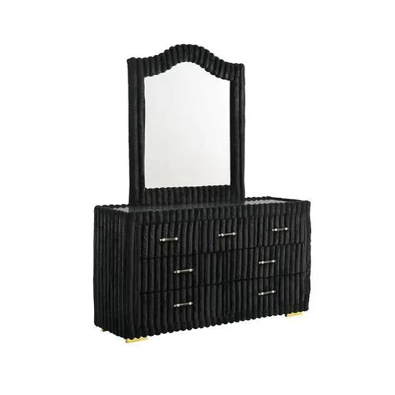 Sandy 5-Piece Upholstered Modern Bedroom Set