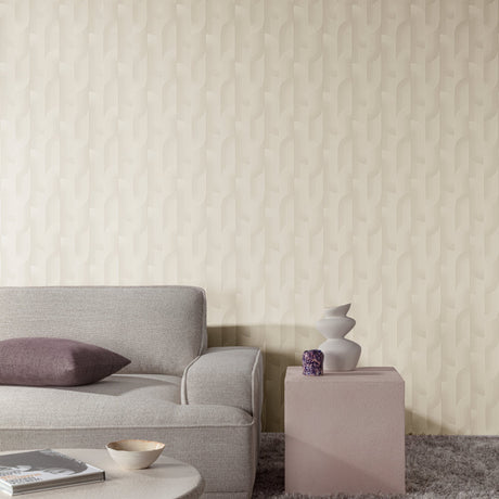 Galerie Precious Weaves Geometric All-over Wallpaper