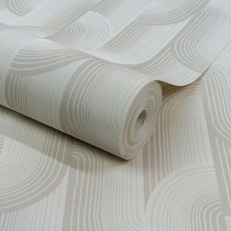 Galerie Precious Weaves Geometric All-over Wallpaper
