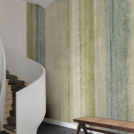 Galerie Precious Weaves Styled Stripes Wall Mural