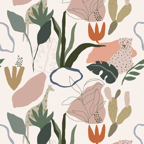 Galerie Day Dreamers Safari Wall Mural