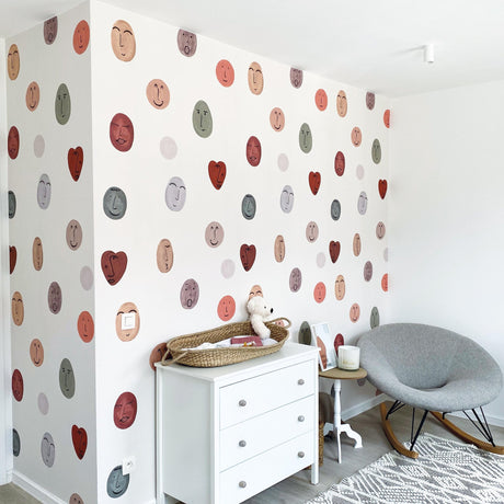 Galerie Day Dreamers Smileys Wall Mural