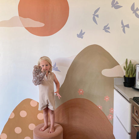 Galerie Day Dreamers Mountain Tops Wall Mural