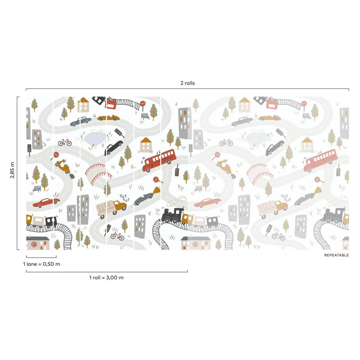Galerie Day Dreamers Kids Wall Mural