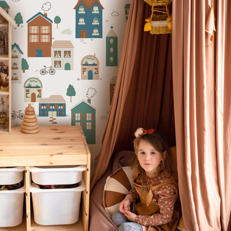 Galerie Day Dreamers Wood plain Wall Mural