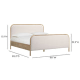 Hatia Basketweave Panel Bed - View 18