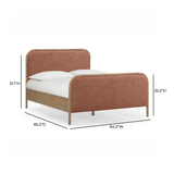 Hatia Basketweave Panel Bed - View 27