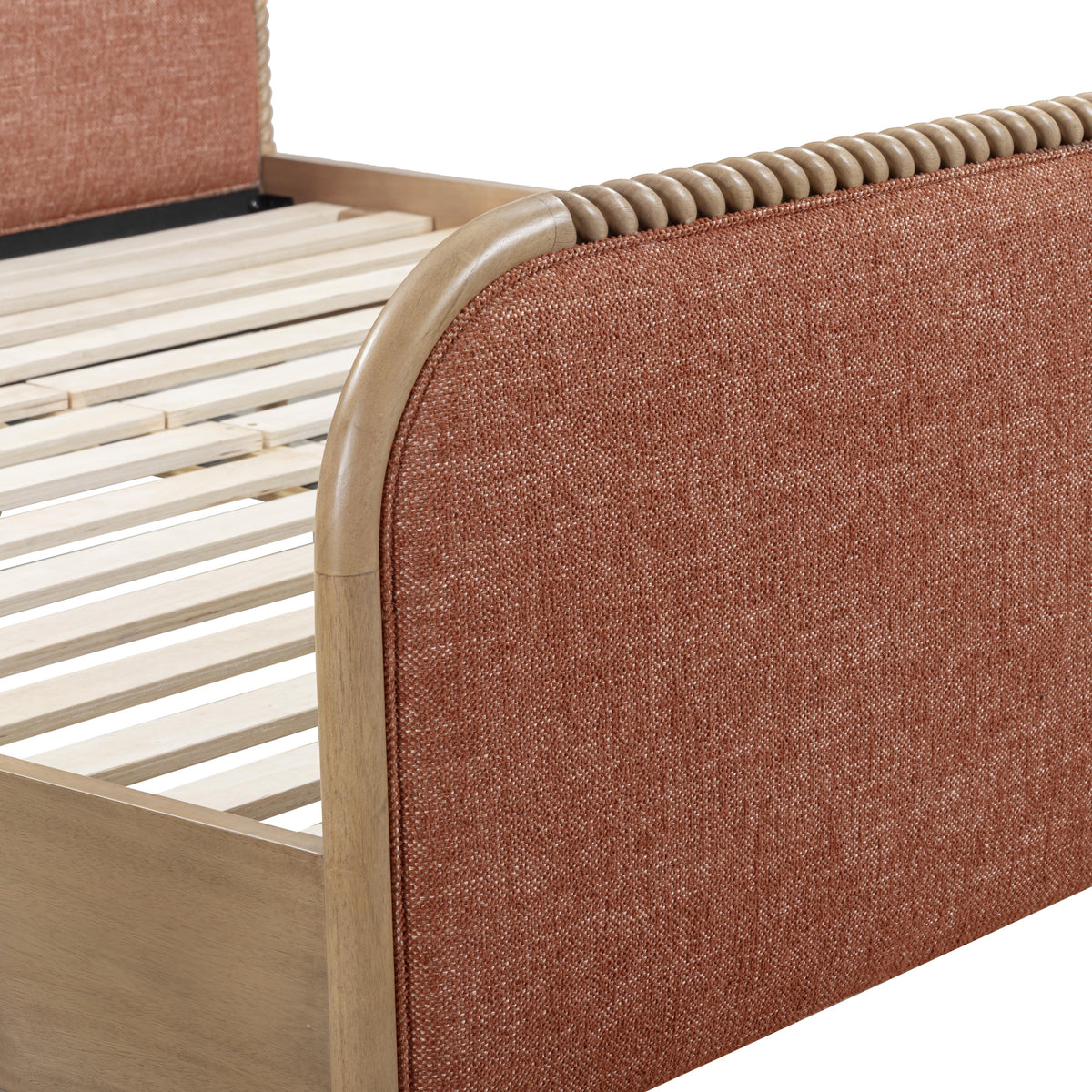Hatia Basketweave Panel Bed - View 35