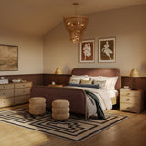 Hatia Basketweave Panel Bed - View 29