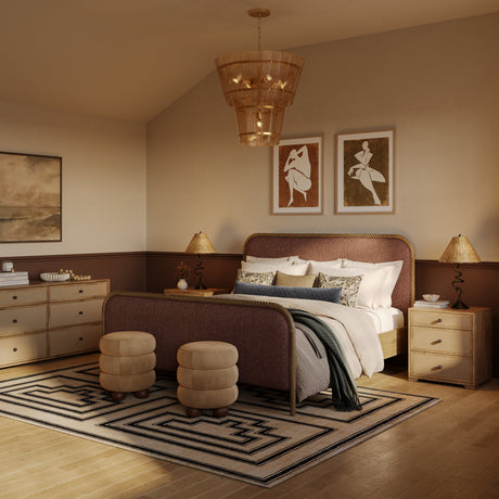 Hatia Basketweave Panel Bed - View 29