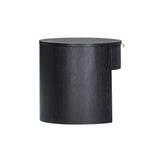 Marlow 19" Wood Round Nightstand With Drawer