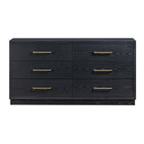 Marlow 6-Drawer Wood Dresser