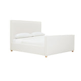 Bristol Park Ivory Upholstered Bed