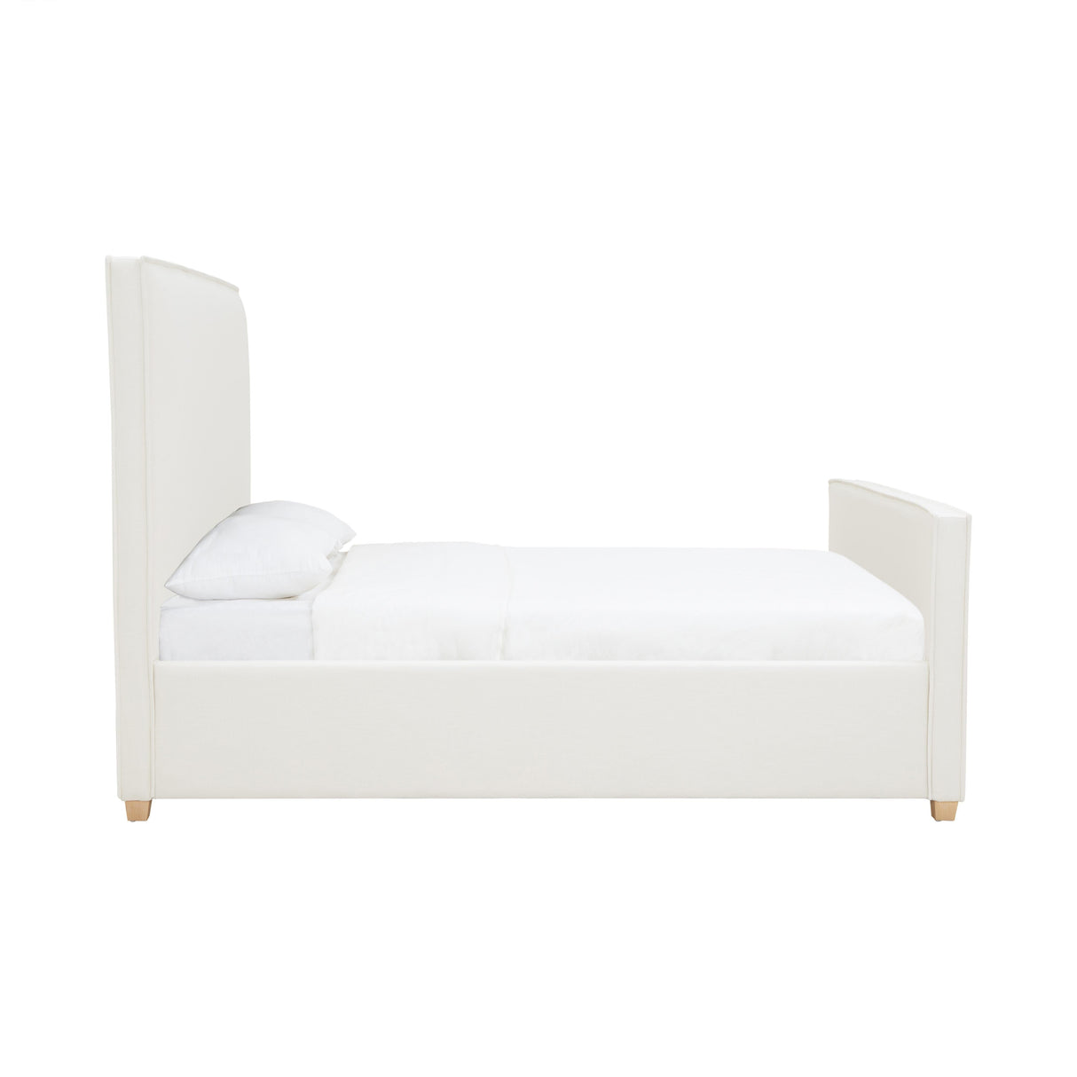Bristol Park Ivory Upholstered Bed